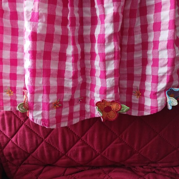Pink & White Check Sundress by Youngland, Size 24 Mo. - Picture 7 of 9